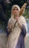 Charles Amable Lenoir - The Spinner By The Sea